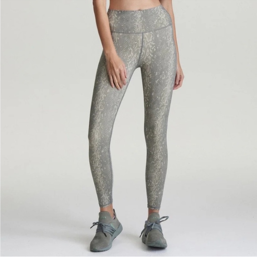 Varley Luna Snake Print Leggings Sz M